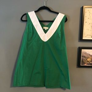 V-Neck Mini Dress